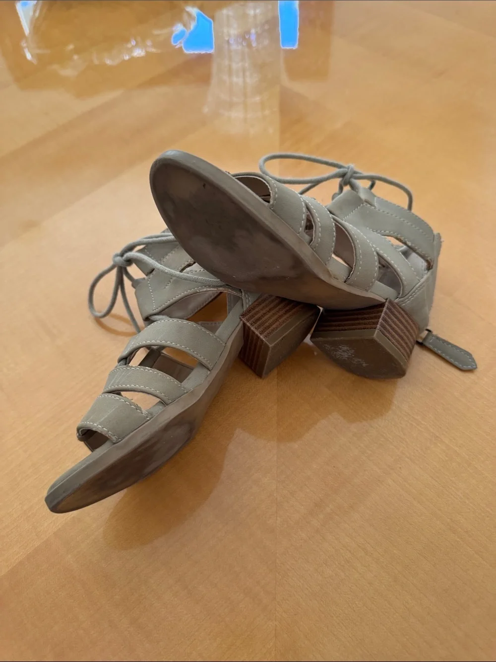 Kids Green Buckle Sandals - Stylish Summer Footwear size 11